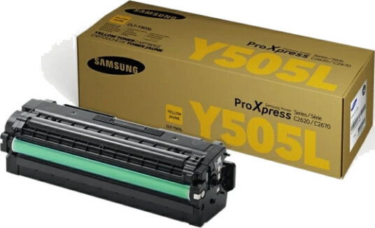 Samsung Toner CLT-Y505L Gul (3.500 sider) Original