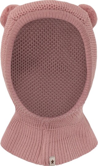 Huttelihut Balaclava Windstop Pompoms   Pink   52\2 4Y