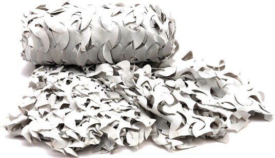 Camo Systems® kamuflasjenett 3 x 2,4 meter Hvit Camo Systems® kamuflasjenett 3 x 2,4 meter Hvit