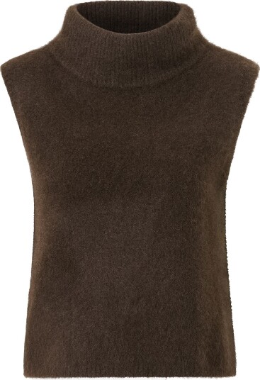 Stylein Amara Vest Top i Brun for Dame