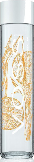 Voss Tangerine Lemongrass Sparkling Water glas 375ml