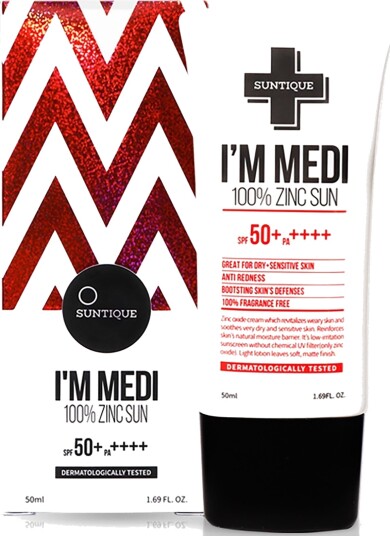 Suntique I'm Medi 100% Zinc Sun SPF50 Solkrem 50 ml