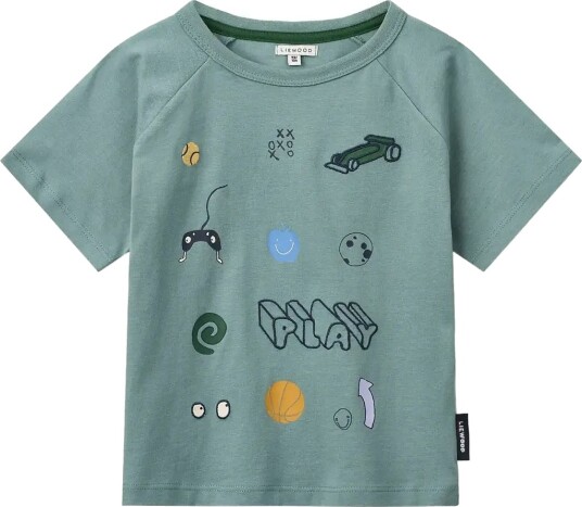 Liewood Brodie Ss T Shirt Green 98/104
