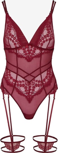 Hunkemöller Bodysuit Krystle Whs Body Rød