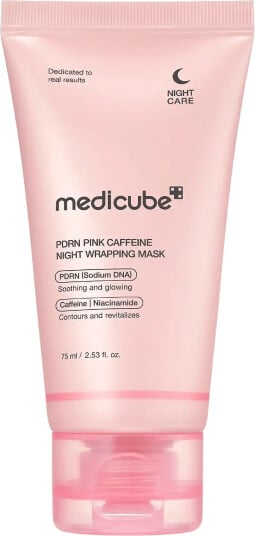 Medicube Medicube Pdrn Pink Caffeine Night Wrapping Mask 75Ml. Nude 75 ML