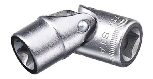 Stahlwille 47 Tx E 14 Gelenk-Steckschluesseleinsatz 3/8 Zoll 02070014 Tx Topnøgleindsats E 14 3/8 (10 Mm)