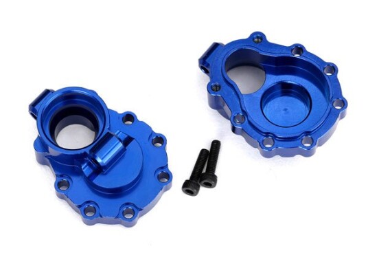 Traxxas 8253X Portal Housing Inner Rear Alu Blue Left/Right 2 Traxxas 8253X Portal Housing Inner Rear Alu Blue Left/Right 2