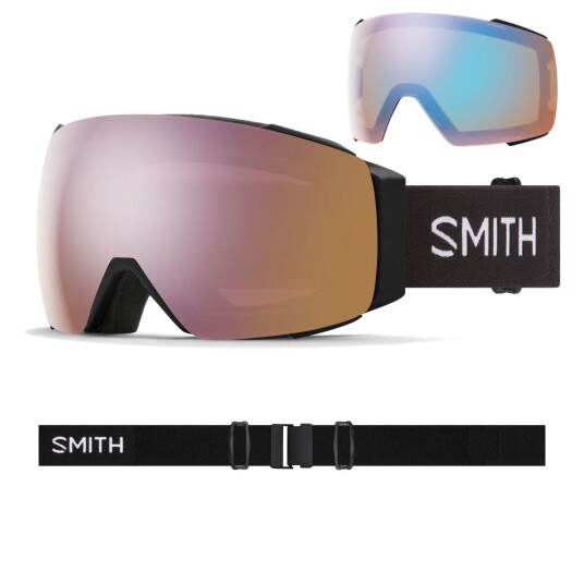Smith I/O MAG Skibriller Black Onesize