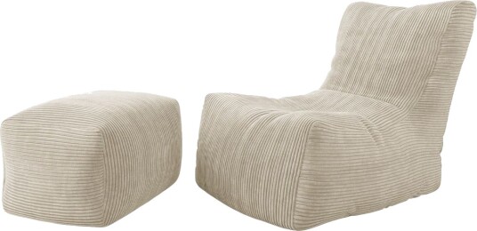 Afridi Sittepuff Utendørs 100 cm Beige