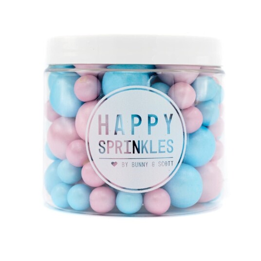 Happy Sprinkles Sjokoladekuler Miks  Girl Or Boy? 135g 