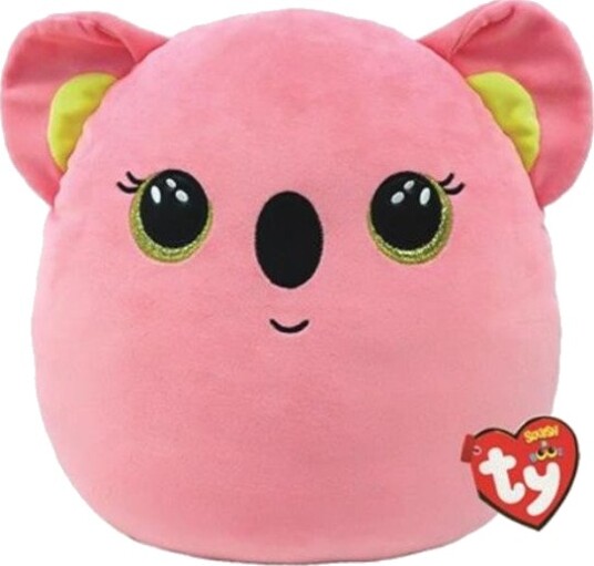 Ty Beanie Squish A Boos Putekoala Poppy Kosebamse Rosa 22 cm 3+ år