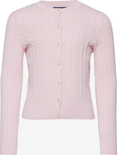 Ralph Lauren Kids Mini-Cable Cotton Cardigan Pink 124-128