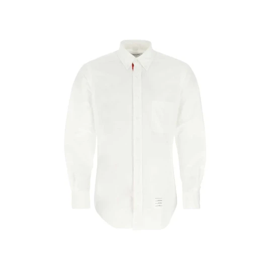 Thom Browne Herre Skjorter Hvit L Thom Browne Herre Skjorter Hvit L