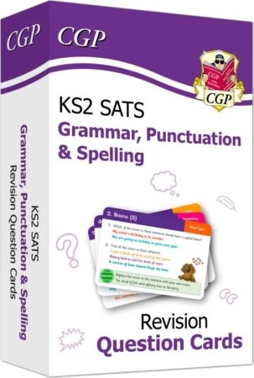 Ks2 English Sats Revision Question Cards: Grammar, Punctuation & Spelling (For The 2024 Tests) Av Cgp Books