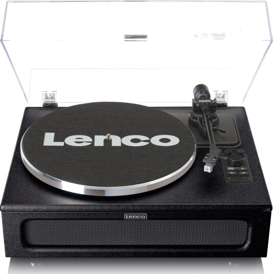 Lenco LS-430 Bluetooth Platespiller med 4 Høyttalere Svart