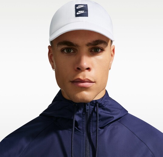 Nike U Club Cap Double Futura Hvit Capser White Large XLarge