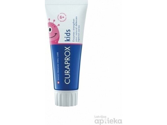 Curaprox Tannkrem For Barn Fra 6 År, Barn, Vannmelon Smak, 60Ml