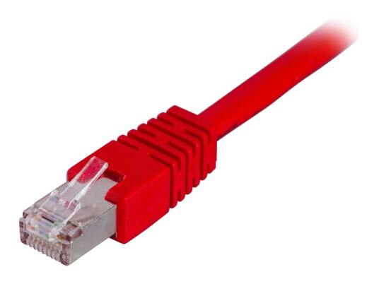 Deltaco 1,5 m Cat6 Koblingskabel F/UTP Rød