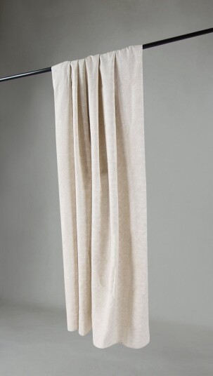 Gardiner   Bomullsgardin Merja beige Størrelse: 140 x 300