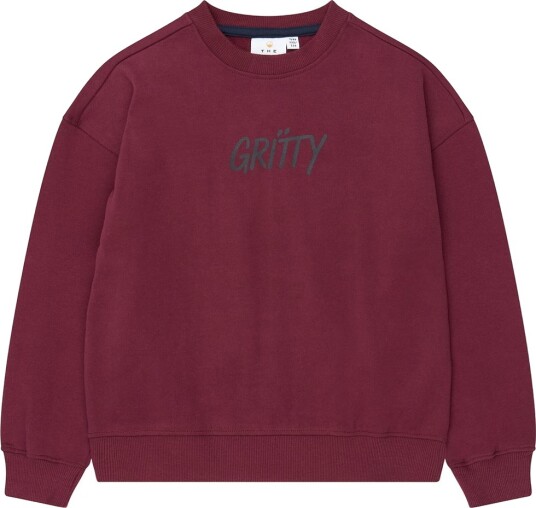 The New Tnviggo Os Sweatshirt Burgundy 146/152 The New Tnviggo Os Sweatshirt Burgundy 146/152