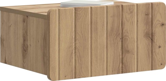 Vegghengt Nattbord Artisan eik 49 x 34,5 x 24 cm Konstruert tre