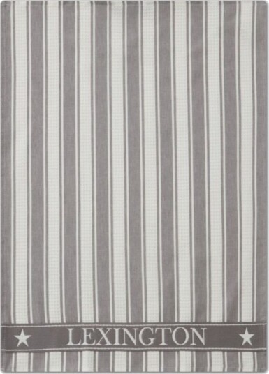 Lexington Home Icons Cotton Twill Waffle Striped Kitchen Towel - Grey - 50X70 Lexington Home Icons Cotton Twill Waffle Striped Kitchen Towel - Grey - 50X70