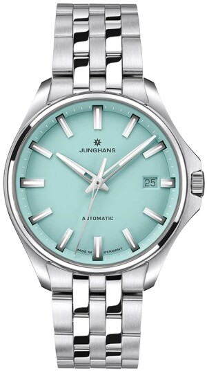 Junghans Dameklokke 27/4581.44 Meister S Automatic 36 Grønn/Stål
