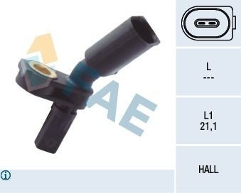 FAE 78103 Sensor ABS FAE 78103 Sensor ABS