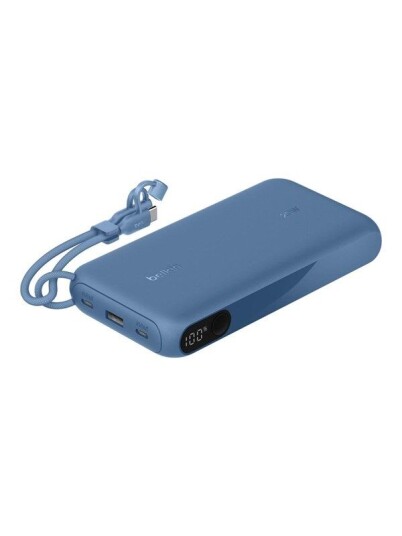 Belkin 20 000 mAh powerbank Blå Belkin 20 000 mAh powerbank Blå