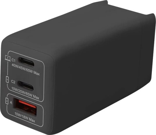 Logik 65W Travel GaN lader