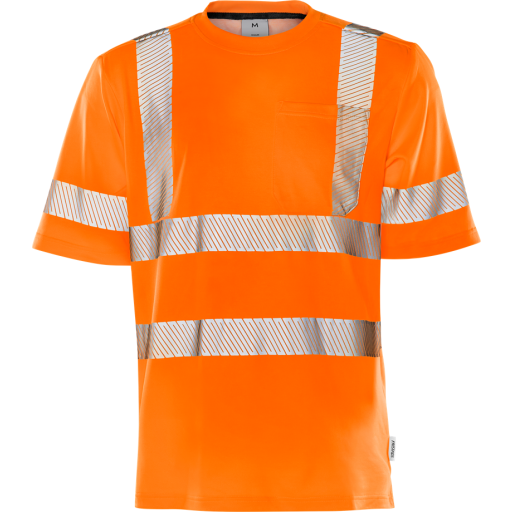 Fristads T-Shirt 7407 Thv, Klass 3 Varsel Orange Xs