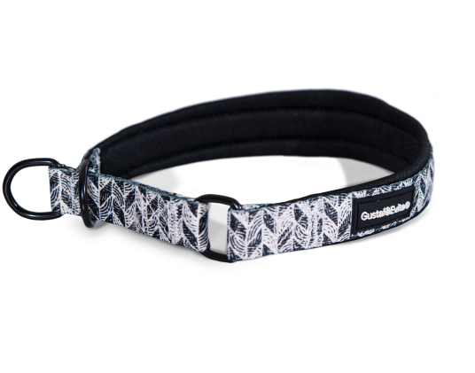 Trendish Halvstrup Hundehalsbånd XXS Mønstret 15mm 25-35cm av Gustaf och Evita