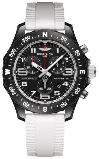 Breitling Herreklokke X83310A71B1S1 Professional Endurance Sort/Gummi