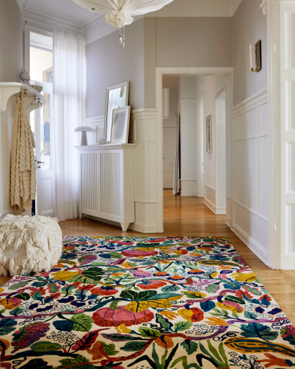 Heritage Garden teppe cream multi Heritage Garden teppe cream multi