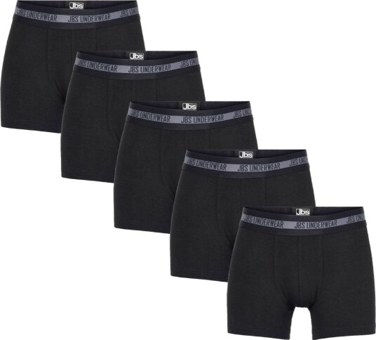 JBS Boxershorts 5 pack BambuSvart JBS 7 9 år 122 134 Boxershorts Blå
