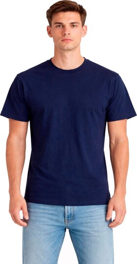 A QUESTION OF Anders Tee Garment Dyed   Navy   S