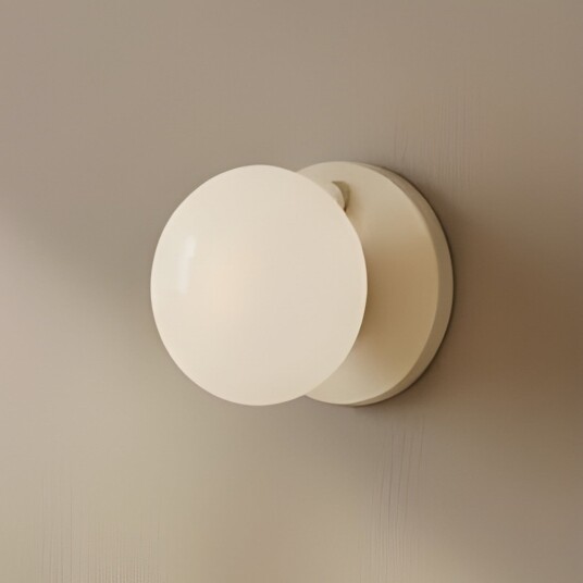 Vegglampe ALDEX Flo dimmbar Beige Stue Metall Design 19 19 Beige