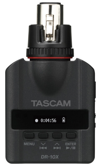 Tascam DR-10X Lydopptaker for Festing på Mikrofoner Tascam DR-10X Lydopptaker for Festing på Mikrofoner