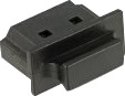Delock Støvdeksel for HDMI A-kontakt med grep - Pakke med 10 stk, Svart Delock Støvdeksel for HDMI A-kontakt med grep - Pakke med 10 stk, Svart