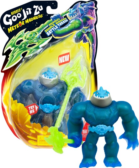 Goo Jit Zu Meteor Madness S2 Thrash Actionfigur 24 cm Blå