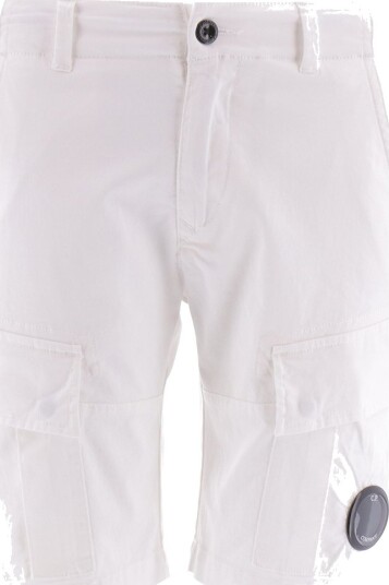 C.P. Company Shorts Bermuda Gasbind White C.P. Company 12 år 152 Shorts Hvit