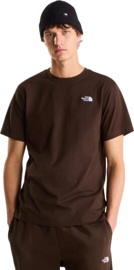 The North Face M Evolution Simple Dome Regular Short Sl Brown M