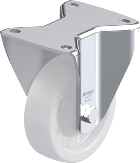 Blickle 7096 Bh-Spo 125G-3 Faste Hjul, Hjuldiameter 125 Mm, Bæreevne (Maks.) 700 Kg (1 Stk)