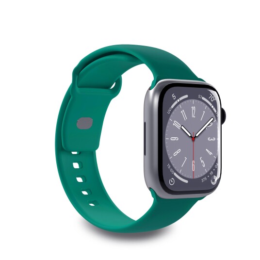 PURO Silicone watchband for Apple Watch 38–40–41 mm dark green
