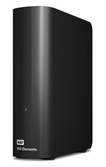 WD Elements Ekstern Harddisk 8 TB med USB 3.2 Gen 1 - Svart
