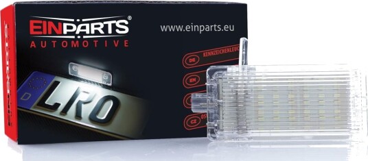 EINPARTS EP581 Bagasjerom lys