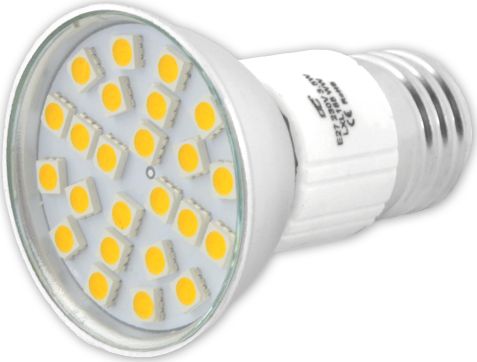 Ltc Ps 24 Led Smd5050 Pære E27/230V Varmhvitt Lys. Ltc Ps 24 Led Smd5050 Pære E27/230V Varmhvitt Lys.