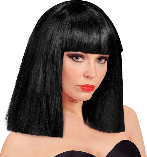 Widmann Showgirl Svart Parykk One size 10261