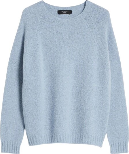 Weekend Max Mara Dame Strikkevarer Blå XS,