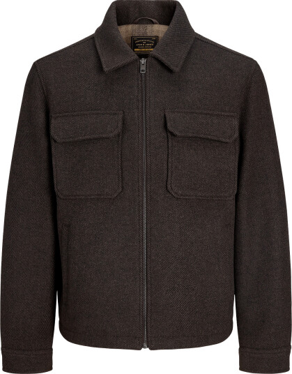 Jack & Jones Jprbluwakefield Wool Blend Jacket Sn Brown M Jack & Jones Jprbluwakefield Wool Blend Jacket Sn Brown M